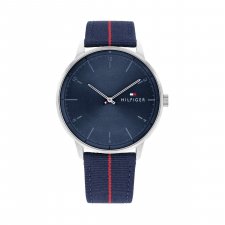 Reloj Tommy Hilfiger HENDRIX TH1791841 para Hombre malla de acero tejido  azul