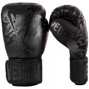 Buddha Guantes Boxeo Bushwhacker Negro-Oro