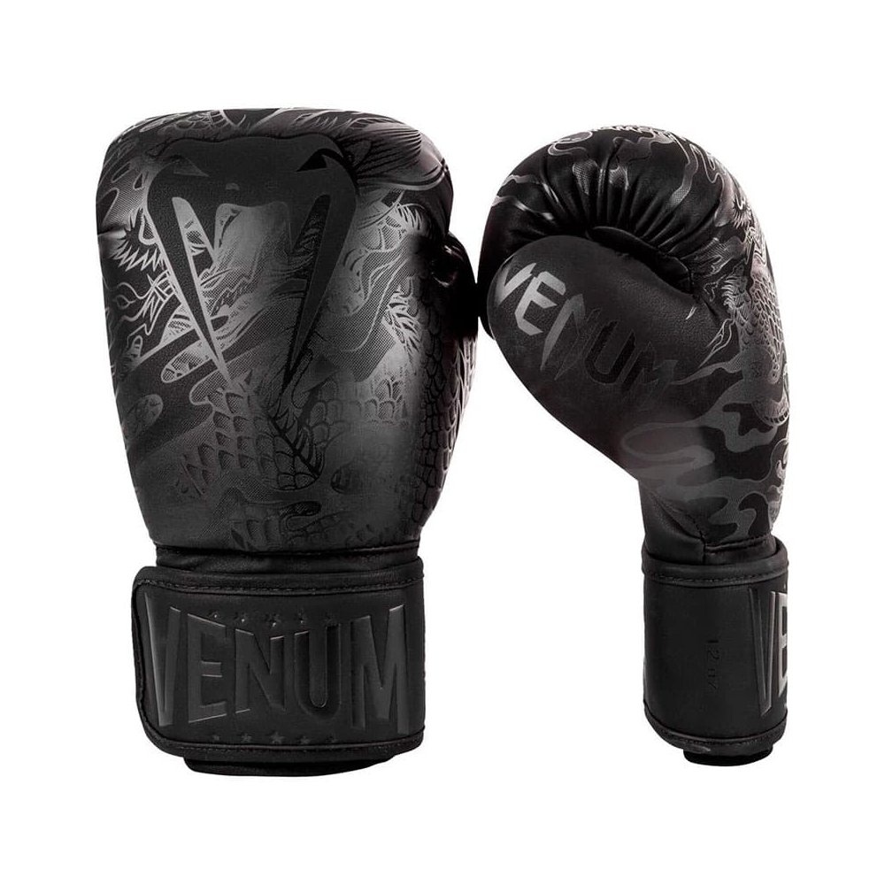 Oceano Groseramente Despertar Guantes De Boxeo Venum Dragon ´s Flight black/black