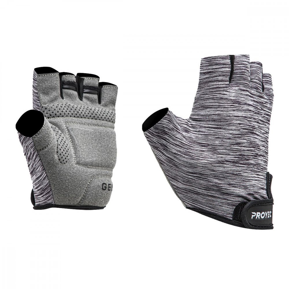 Guantes Fitness Mujer Blu Fit Negro